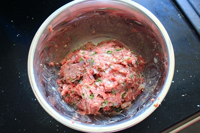 préparation boulette de viande